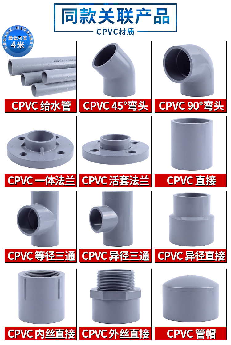 UPVC/CPVC閥門系列(圖1)